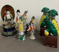 A selection of oriental ornaments