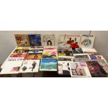 Approximately fifty LP, various years including Madonna, Tal Talk, Aretea Franklin etc