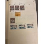 A stamp album of Colonial stamps Anguilla - Canada.