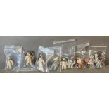 A selection of Star Wars Ewok figures