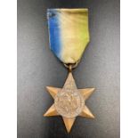 A WWII medal-The Atlantic Star