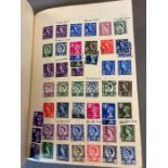 An album of Great British stamps including Royal Cypher etc.