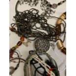 A quantity of costume jewelry