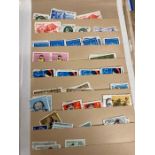 A Stamp stock folder Ascension Islands- Gold Coast