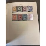 An album of stamps Lichenstein - Vatican and United Nations