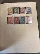 An album of stamps Lichenstein - Vatican and United Nations