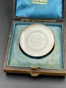 Gonville & Caius 1869 Hurdle race second place medal.