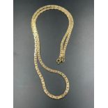 A 9ct gold necklace (Approximate Total weight 22.5g)