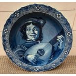 Royal Delft blue charger/plate (Dia41cm)