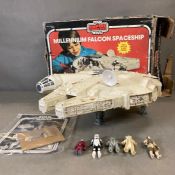 A Palitoy Star Wars The Empire Strikes Back Millennium Falcon Spaceship in original box