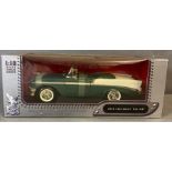 A Yat Ming Diecast model of a 1958 Chevrolet Corvette