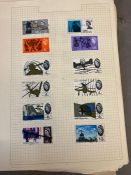 A Great British stamp album definitives and commemoratives.