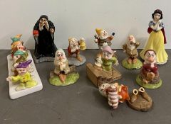 Royal Doulton Walt Disney collection Snow White and the Seven Dwarfs AF