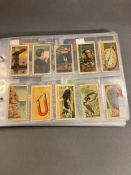 Two albums of post 1920's cigarette cards to include Rothmans