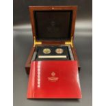 The East India Company Guinea and Sovereign 200th Anniversary set No 30 of 100 sets in box with
