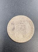 A William and Mary 1689 Half Crown