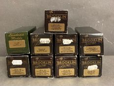 A selection of nine Diecast Brooklyn collection model cars