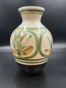 A Mid Century Cinque Ports pottery vase (26cm)