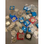 A large collection of Great British coins to include a large number of Crowns.