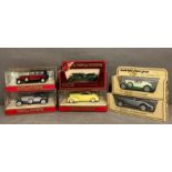 A selection of Matchbox models of Yesteryear Diecast model cars