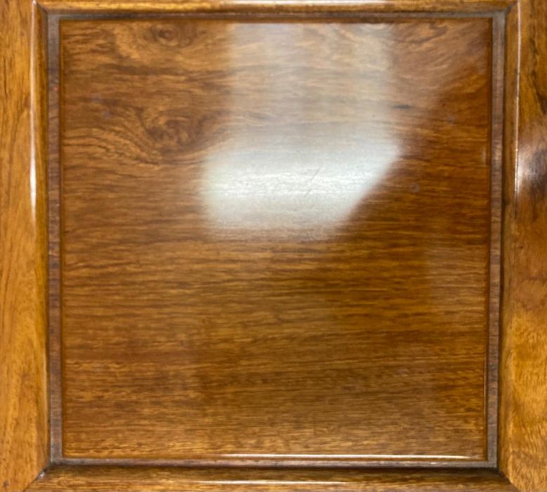A Chinese hardwood plant stand (H92cm Dia30cm) - Image 3 of 3