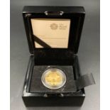 The Royal Mint Elton John 2020 UK Quarter-Ounce Gold Proof Coin Number 0140