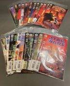 Twenty five Star Wars comics by Dark Horse comics to include Enemy of the Empire and Prelude to