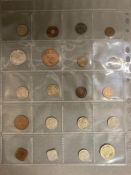 A selection of Worldwide coins various denominations, countries and conditions