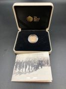 The Royal Mint 75th Anniversary of VJ Day sovereign gold coin Number 007