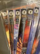 Twenty five Star Wars comics by Dark Horse comics to include Shadows of the Empire and a New Hope