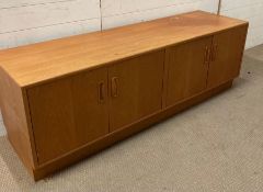 G-Plan low sideboard with two double (H54cm W162cm D46cm)