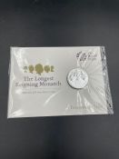 The Royal Mint The Longest Reigning Monarch 2015 UK Fine Silver Coin