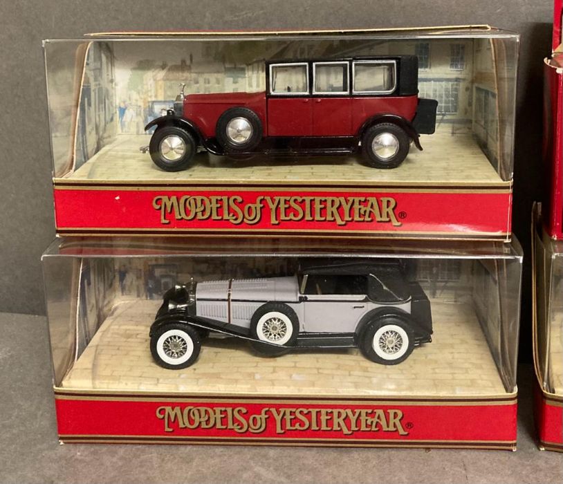 A selection of Matchbox models of Yesteryear Diecast model cars - Image 3 of 8