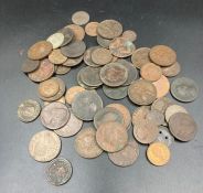 A selection of coins from Great Britain including Georgian and Victorian, various conditions and