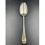 A single hallmarked Georgian spoon (Approximate total weight 56g)
