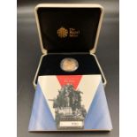 The Royal Mint 75th Anniversary of VE Day sovereign gold coin Number 530