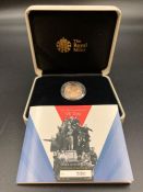 The Royal Mint 75th Anniversary of VE Day sovereign gold coin Number 530