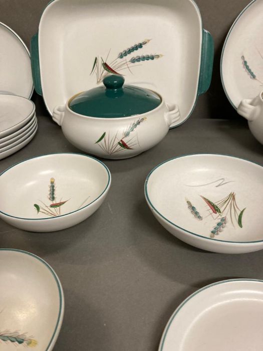 A part Denby dinner service to include butler dish, bowls and plates - Image 4 of 5