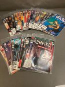 Twenty five Star Wars comics by Dark Horse comics to include Empire Betrayal and Union