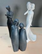 Three figurines by Royal Doulton