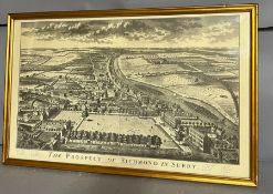 A print of The Prospect of Richmond in Surrey (55cm x 33cm)