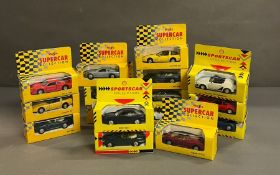 A selection of collectable Maisto supercar Diecast cars