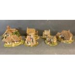 A selection of Lilliput Lane houses