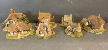 A selection of Lilliput Lane houses