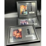 Three Framed Film cells Limited Editions, Scarface, Goodfellas and Godfather