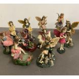 A collection of Fairy ornaments