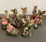 A collection of Fairy ornaments