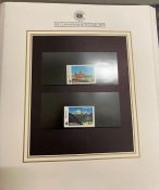 An album of stamps "The Commonwealth Collection" with supporting certificate of authenticity