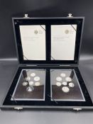 A Royal Mint 2008 'United Kingdom Coinage Emblems of Britain and Royal Shields of Arms Silver