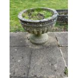 A Lutyen style garden urn planter